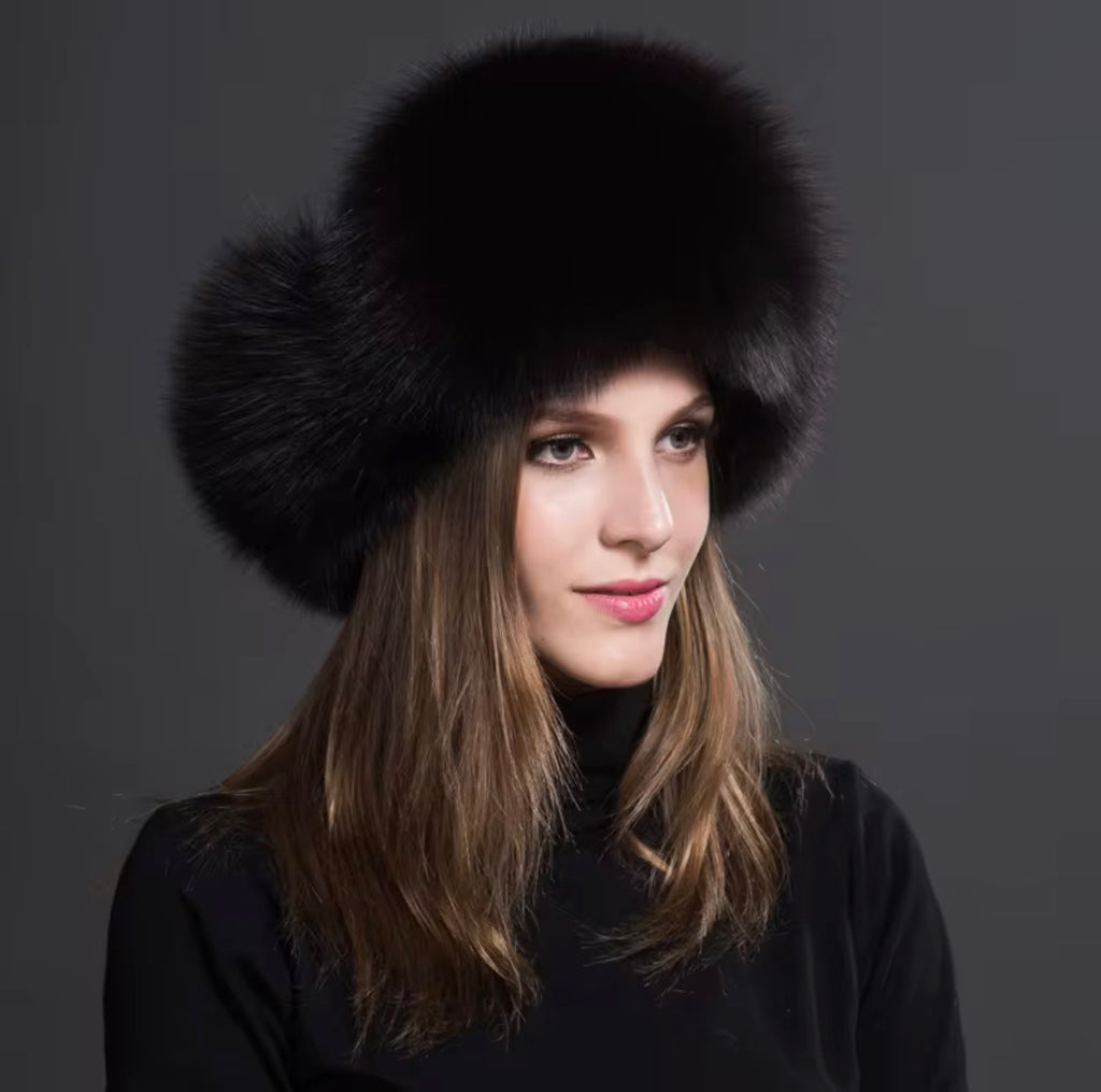 Fox Trooper Hat with Water Repellent Fabric Shell