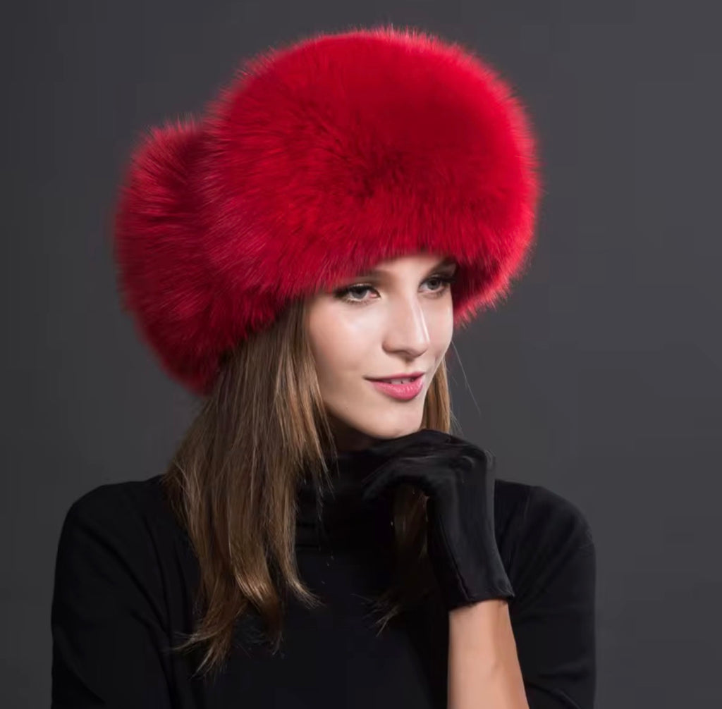 Fox Trooper Hat with Water Repellent Fabric Shell