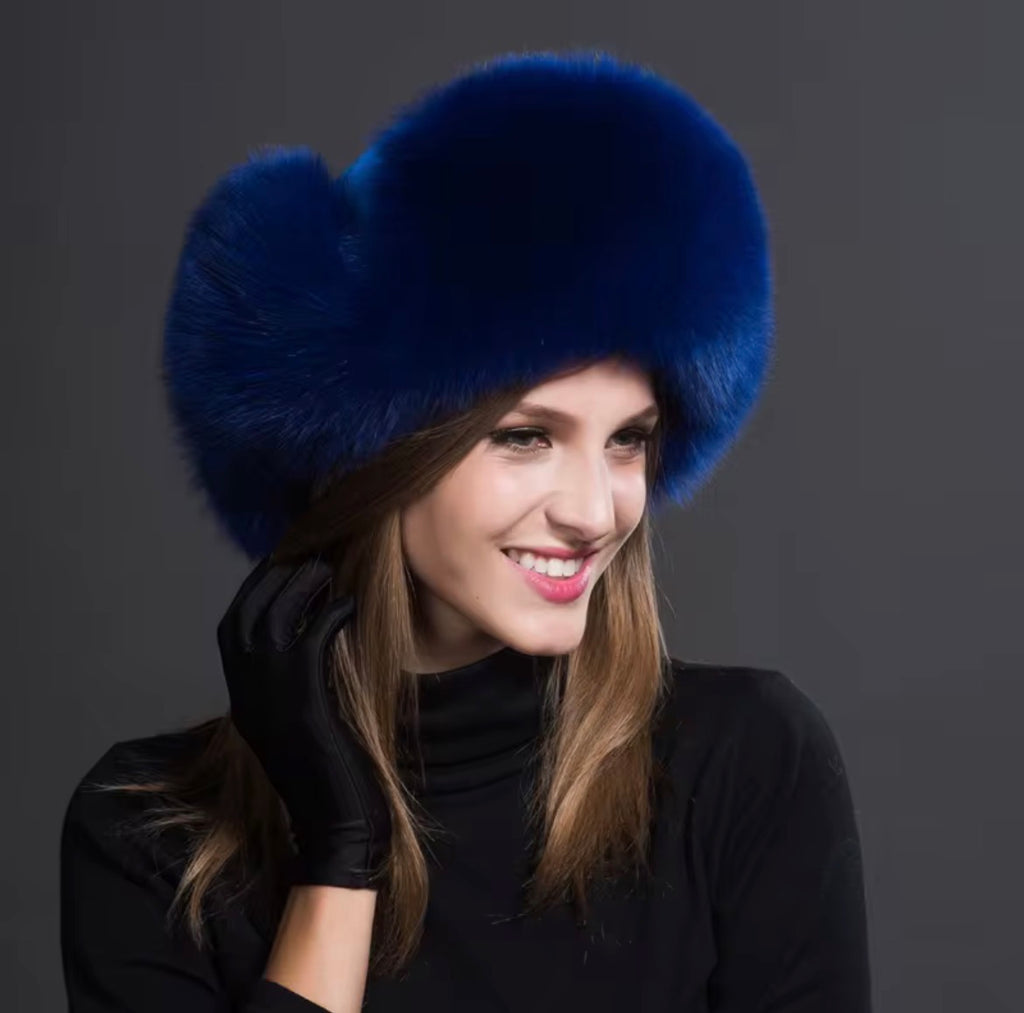 Fox Trooper Hat with Water Repellent Fabric Shell